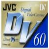 JVC - Digital Video Cassette - M-DV60ME - Blank Mini DV - 90 Mins - 3 Pack view 1