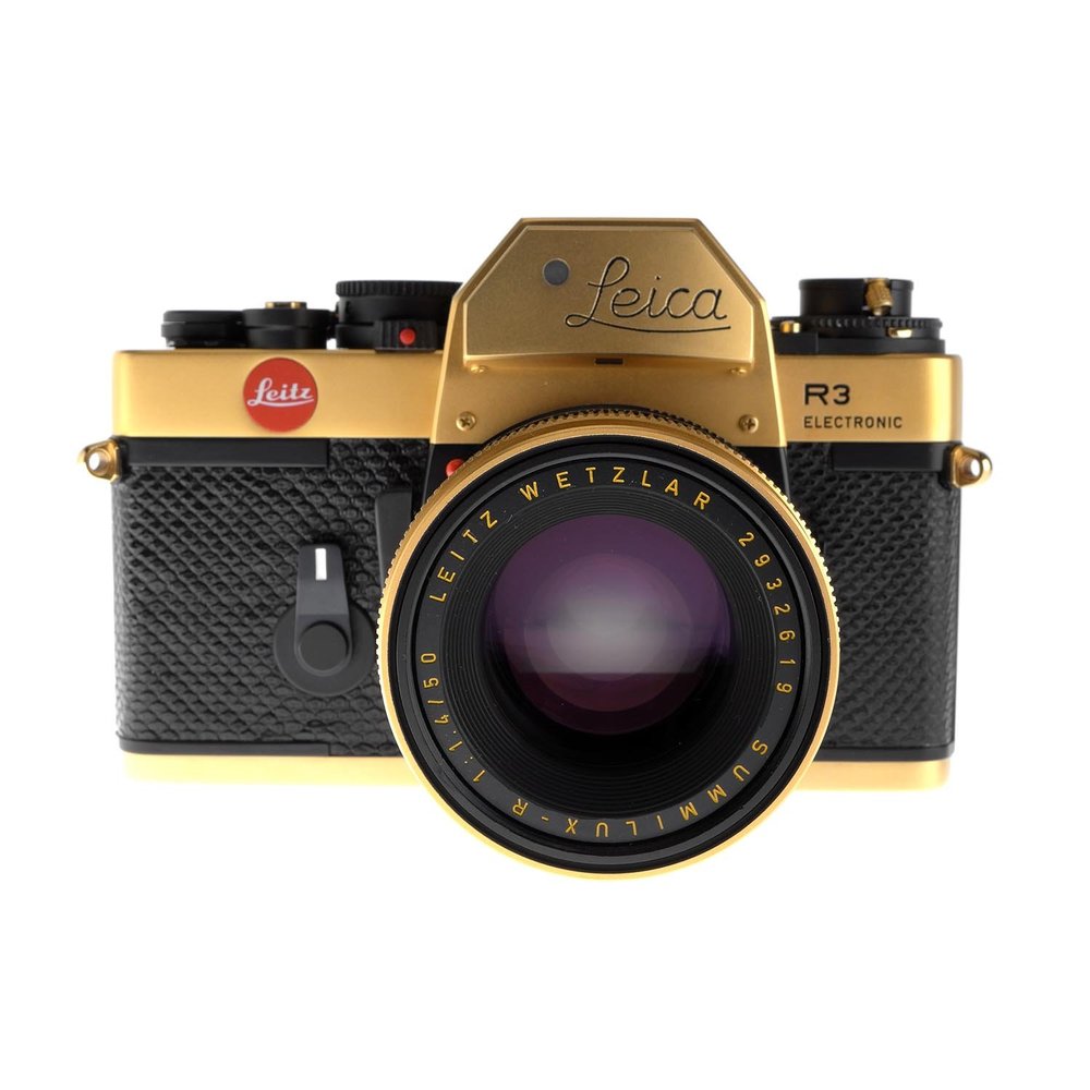 Leica R3 Oskar Barnak Gold, 50mm f1.4, Boxed 1524088