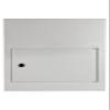 Protex WDS-311-DD Through-The-Wall Drop Box, for cash, checks and envelopes,Piano hinge,Pre-drilled anchoring holes,Metal baffle,Adjustable metal frames, double steel door off-white view 2