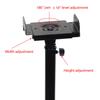 VideoSecu 2 Height Adjustable Heavy-Duty Steel Speaker Stands for Satellite Surround Sound Speakers MS07B2 M99 view 2