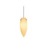 Juno Lighting Track Lighting Tlp320Maize Decorative Pendant Flame Glass Shade Maize Glass Color view 1