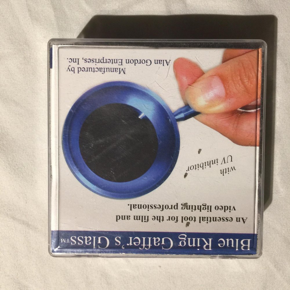 Alan Gordon Enterprises Blue Ring Gaffer's Glass