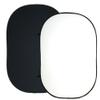 Fancierstudio Collapsible Backdrop Black White backdrop Collapsible background popup backdrop popup background view 1
