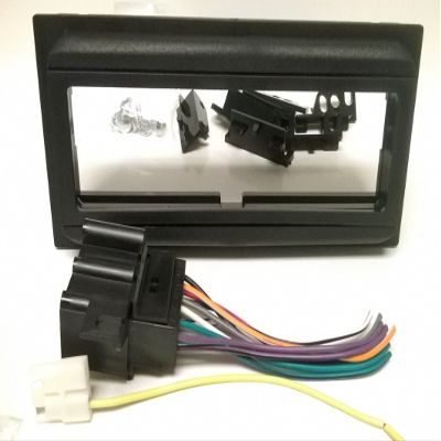 Dash kit and Wire Harness for Installing a New Single Din Radio into a Pontiac A6000 (1982-1989), Bonneville (1987-1991), Fiero (1984-1988), Firebird Trans AM (1982-1989) ..