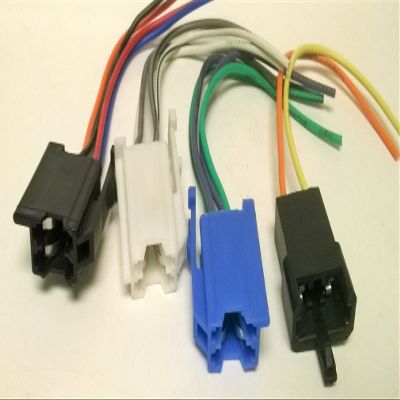 Reverse 4 Part Wire Harness - Replaces Factory Cut Harness Plugs into the Factory Radio from a Chevrolet Blazer (Full Size) (1988-1991), Cavalier (1982-1987), Citation II (1985)