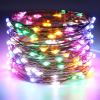 RUICHEN USB Plug in Fairy Lights, Copper Wire 20 Ft 120 LED, Multicolor view 2