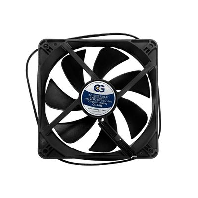 Coolerguys Dual Ball Bearing 12v 3pin Fan (120x25mm, Low Speed)
