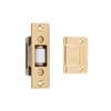 idh by St. Simons 12017-003 Premium Quality Solid Brass Heavy Duty Silent Roller Latch with Adjustable Square Strike, Polished Brass view 1
