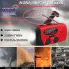 Tiemahun Emergency Solar Hand Crank Dynamo NOAA WB AM/FM Radio Hurricane Camping Survive Kit with 3-LED Flashlight 2000mAh 088FS Portable radios view 2