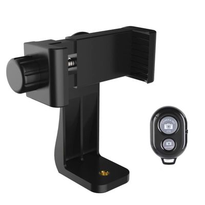AFAITH Cell Phone Tripod Mount with Remote, Phone Holder Adapter Selfie Monopod with Adjustable Clamp for iPhone 16 15 14 13 12 11 Max Pro Phone X XR Xs 6 7 8 P,Samsung