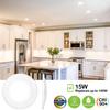 hykolity 5/6 Inch LED Disk Light Flush Mount, 3CCT 3000K/4000K/5000K,15W view 2