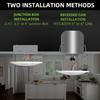 hykolity 5/6 Inch LED Disk Light Flush Mount, 3CCT 3000K/4000K/5000K,15W view 4