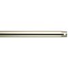 Kichler 360001PN Accessory Fan Down Rod 18-Inch, Polished Nickel view 4
