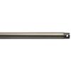 Kichler 360000AP Accessory Fan Down Rod 12-Inch, Antique Pewter view 4