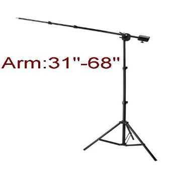Ardinbir Pro Heavy Duty Studio Boom Arm Stand & Counter Weight