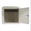 Protex MDL-170 Wall/Door Through Drop Box,for Keys, car remotes, Cash, Checks and envelopes, Metal Baffle, Pre-drilled mounting Holes,Double Steel Door, with Adjustable Chute view 4