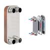 BRAZETEK 40-plate Heat Exchanger Brazed Plate - Stainless Steel SS 316L, Dimensions 4x12, Ports 1" MNPT Hydronic Heating, Radiant Floor Heat, Domestic Hot Water Heating, Snow Melt, Oil Cooling view 1