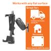 iBolt TabDock AMPs - Heavy Duty Drill Base Mount for All 7" - 10" Tablets (iPad, Samsung Tab) for Cars, Desks, Countertops: Great for Commercial Vehicles, Trucks, Homes, Schools, and Businesses view 4