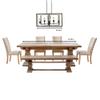 Home Decorators Collection Palermo Grove Collection 5-Light Black Gilded Iron Linear Chandelier view 3