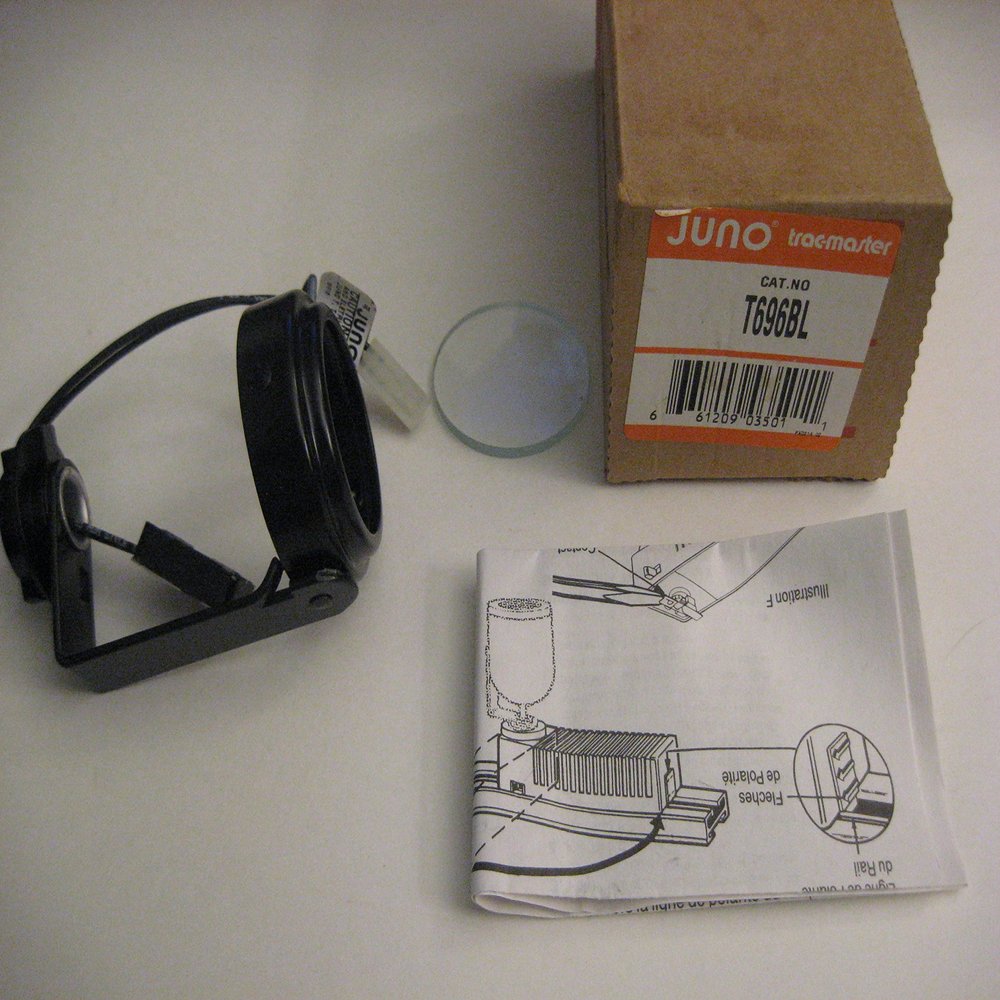 1- Juno Lighting Group T696BL Front Lamping Open Back Spotlight