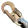 Pelican Rope Vertical Lifeline Rope - 5/8 inch Fall Protection Lanyard - Ladder & Tower Gear - 3 Strand Rope with Steel Snap Hook Ends - 100 ft. view 2
