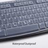 CaseBuy Keyboard Cover Skin for Logitech MK270 MK295 Wireless Keyboard & Logitech K200 K260 K270 MK200 MK260 Keyboard (Clear) view 3