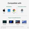 Plugable USB 2.0 to HDMI, DVI, or VGA I Multi-Monitor External Video Graphics Card Adapter up to 1920x1080 Supports Windows 11, 10, 8.1, 7, XP, Mac, and ChromeOS view 4