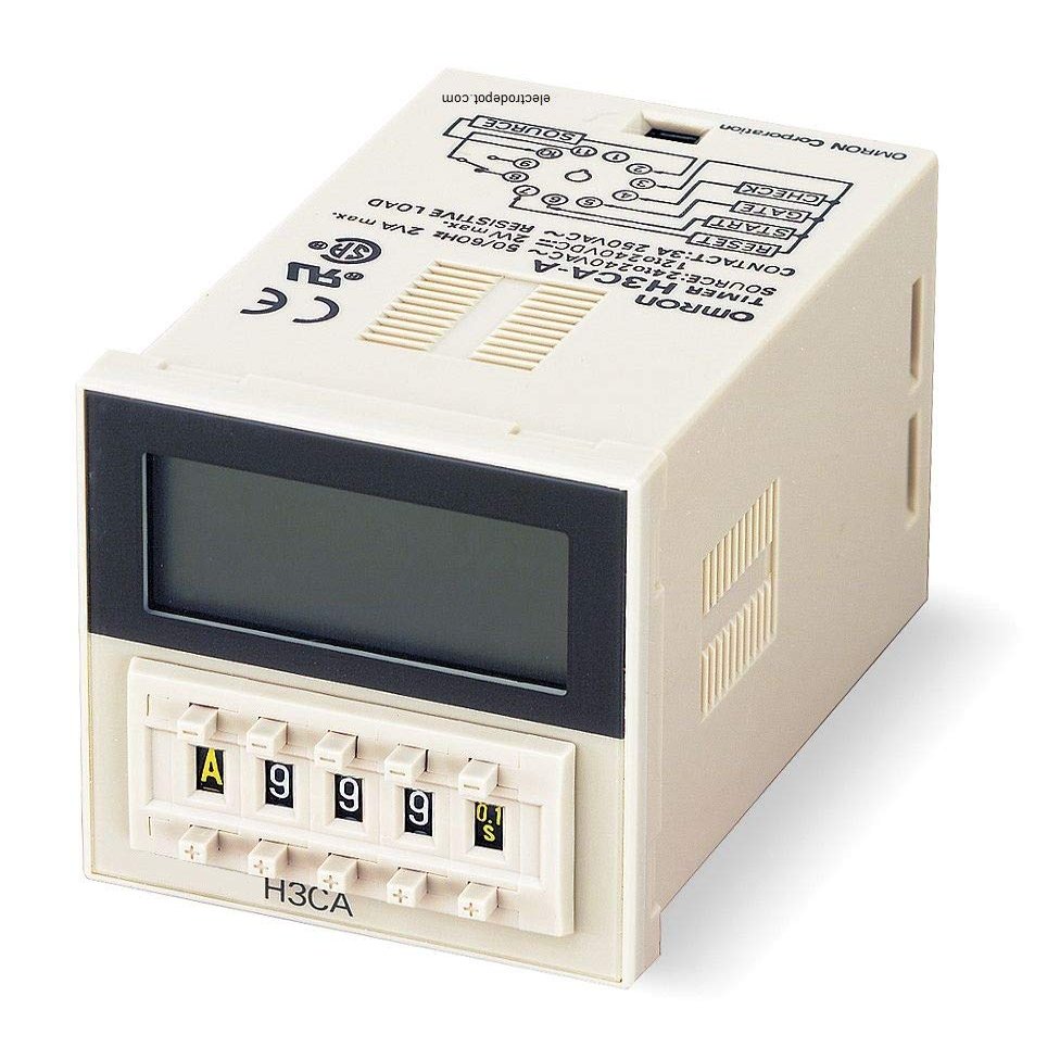 H3CA-A Timer Multi-Function; SPDT; 3A; Ctrl 24-240/VAC/DC; 11 Pin DIN ed