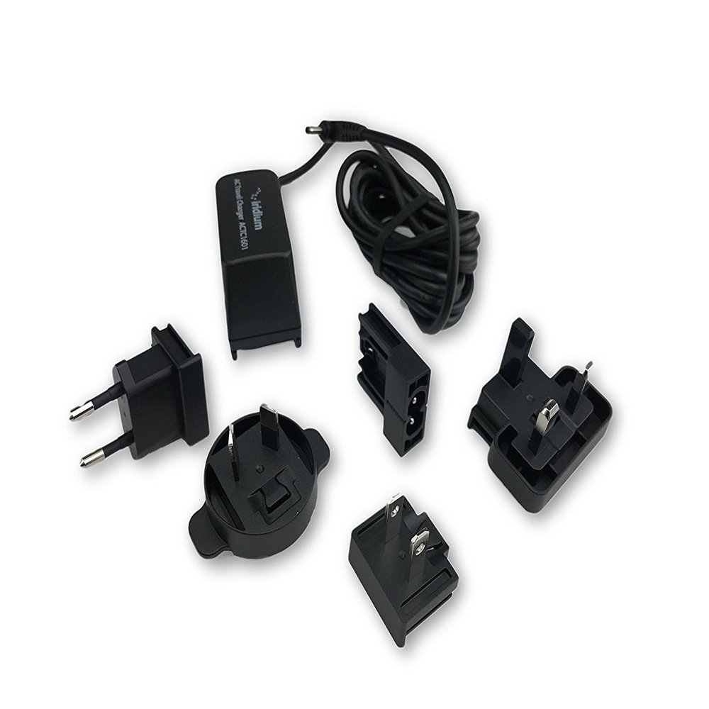 Iridium 9505A / 9555 / 9575 Extreme Satellite Phone AC Wall Charger with International Plug Kit