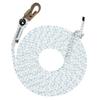 Pelican Rope 5/8" x 200' with Steel Snaphook Ends Polyester Composite Vertical Lifeline Rope, Great As Safety Line/Safety Rope for Anchorage Points/Roof Anchoring view 1