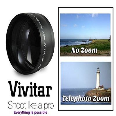 2.2X HD Tele Lens for Sony HDR-SR8 HDR-SR7 HDR-CX7 DCR-SR200