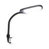 HomeConcept LED Clamp Lamp Bright-Reader Full Spectrum Hi-Output 2,100 LUX, Dimmable, Energy Efficient 12w, 6,400k (for Paperwork,Reading, Knitting, Hobbies) Black Color with Adjustable Goose-Neck view 1
