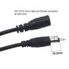 Litever Extension Cable 20 awg 3.3 ft, Designed for Litever LL-008 Series Under Cabinet Lights. 5.5mm x 2.1mm Plugs, Male to Female, for 5~24VDC LED Light Strips, CCTV; for Maximum 3A or Less view 3