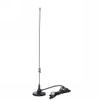 Dualband Antenna 2meter 70cm Mobile VHF/UHF Ham Radio (137-149, 437-480 Mhz) Mag Mount Magnet Base PL-259 Connector, 10 Ft RG58 Cable view 1