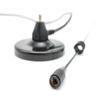 Dualband Antenna 2meter 70cm Mobile VHF/UHF Ham Radio (137-149, 437-480 Mhz) Mag Mount Magnet Base PL-259 Connector, 10 Ft RG58 Cable view 3