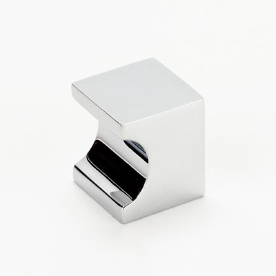 Contemporary II Novelty Knob Finish: Polished Chrome, Size: 0.75" H x 0.75" W