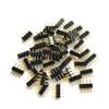 HUALAND 50pcs 10mm Black 4 Pin Pol Cable Connector Clutch Adapter 4 pin RGB LED Connector for RGB5050 3528 LED Strip Strip view 1