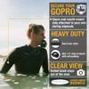 Ho Stevie! Armband Leash for GoPro Cameras and Mouth Mounts - Clear POV Video with Coiled Leash view 2