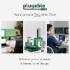 Plugable USB 2.0 to VGA Video Graphics Adapter for Multiple Monitors up to 1920x1080 Supports Windows 11,10, 8.1, 7, XP, Mac, and ChromeOS view 3