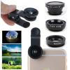 3 in1 Fish Eye + Wide Angle + Macro Lens Fisheye Clip For iPhone 4 5 5S 6 6 Plus view 1