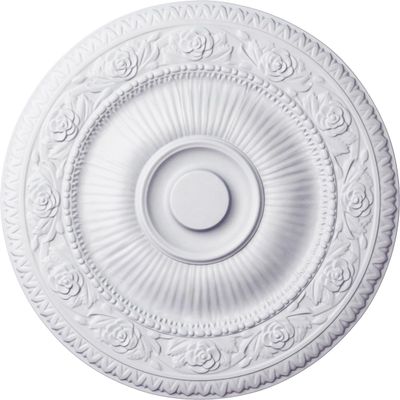 24 1/4"OD x 2"P Neuveau Ceiling Medallion (Fits Canopies up to 6 3/8")