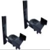 B-Tech BT77 Ultragrip Pro Speaker Mount, Set of 2, Side Clamp with Tilt and Swivel, Black view 2