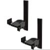 B-Tech BT77 Ultragrip Pro Speaker Mount, Set of 2, Side Clamp with Tilt and Swivel, Black view 3