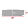 Geekria Flex Fabric Headband Cover Compatible with Beats Solo 4, Solo 3, Solo 2 Headphones, Sweat Cover, Replacement Repair Part, Easy DIY Installation (Gray) view 3