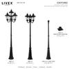 Livex Lighting 7507-14 Pier Mount, Black view 2