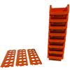 Homak Plastic Bins, Small, Set of 8, HA01080643 view 4