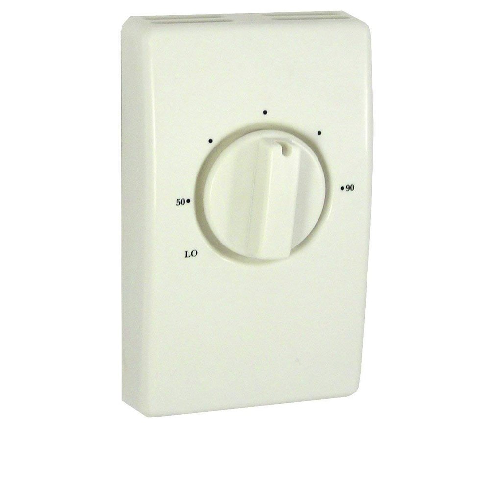 TPI D2022H10BA Series 2000 Double Pole Thermostat with Leads, White, 22 Amps