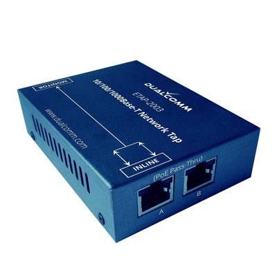 Dualcomm10/100/1000Base-T Gigabit Ethernet Network TAP [ETAP-2003]