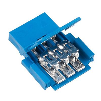 3-Position Female Clincher Connector by Amphenol FCI