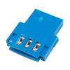 3-Position Female Clincher Connector by Amphenol FCI view 3